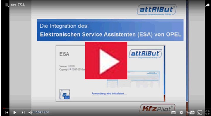 OPEL ESA attRiBut
